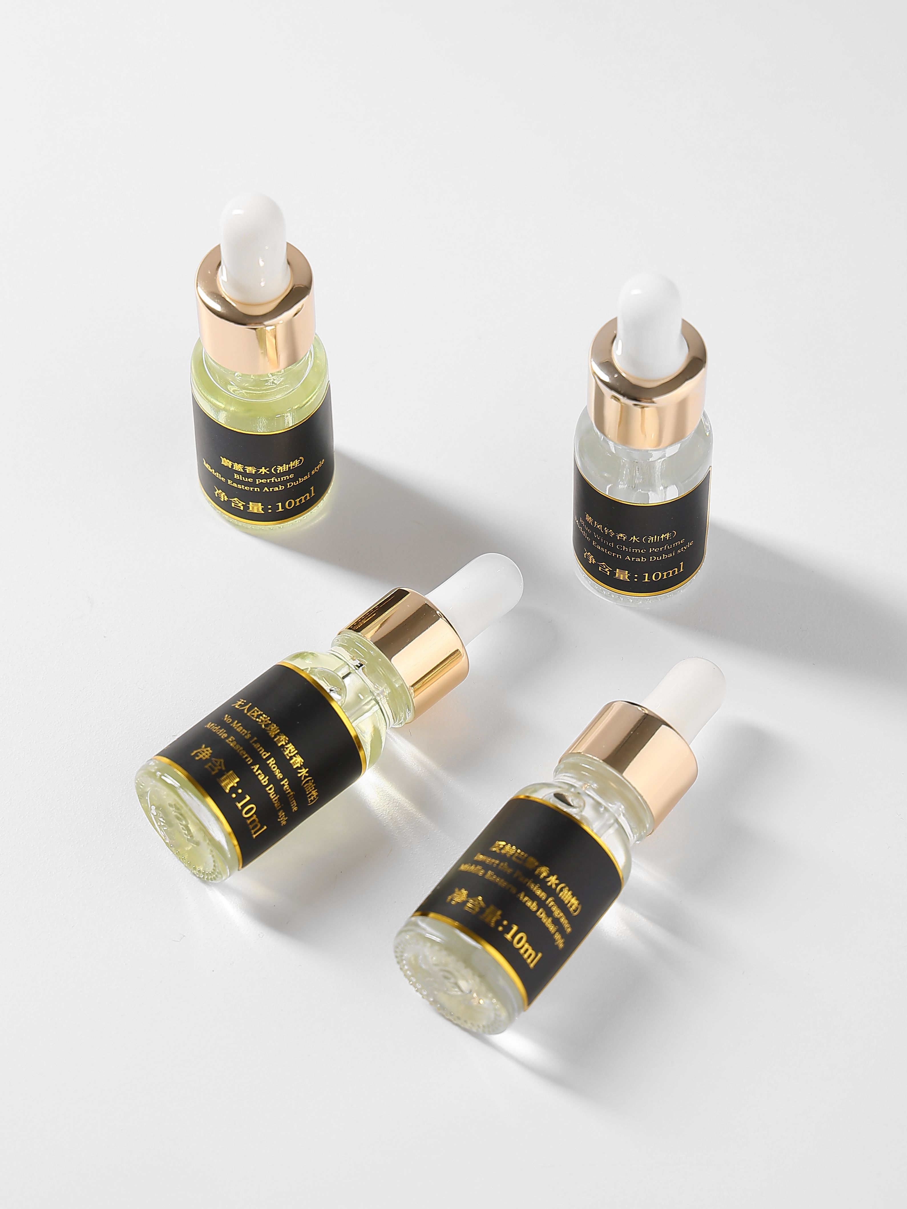 New 10ML Muslim Essential Oil Perfume Floral Notes Lasting Fragrance Women Men Alcohol Free Perfumes Body Health Beauty