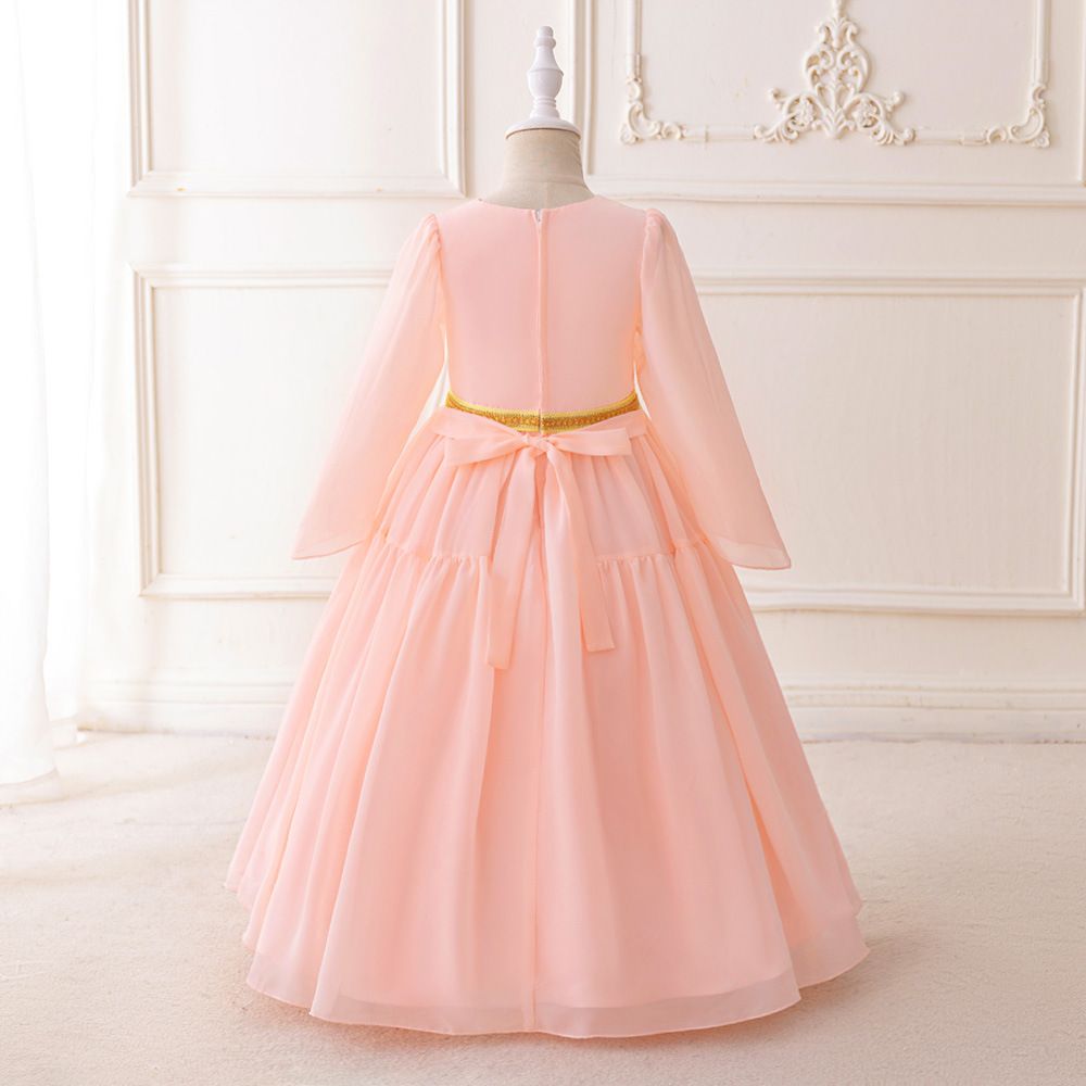 Muslim dress Muslim spring and summer new dress Europe and the United States casual Muslim simple ethnic wind fashion robe