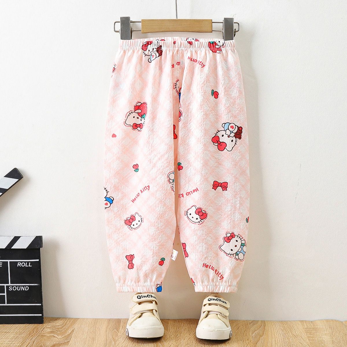 3pcs Children's anti-mosquito pants summer thin section loose sleeping pants baby casual sports pants boys and girls lantern pants