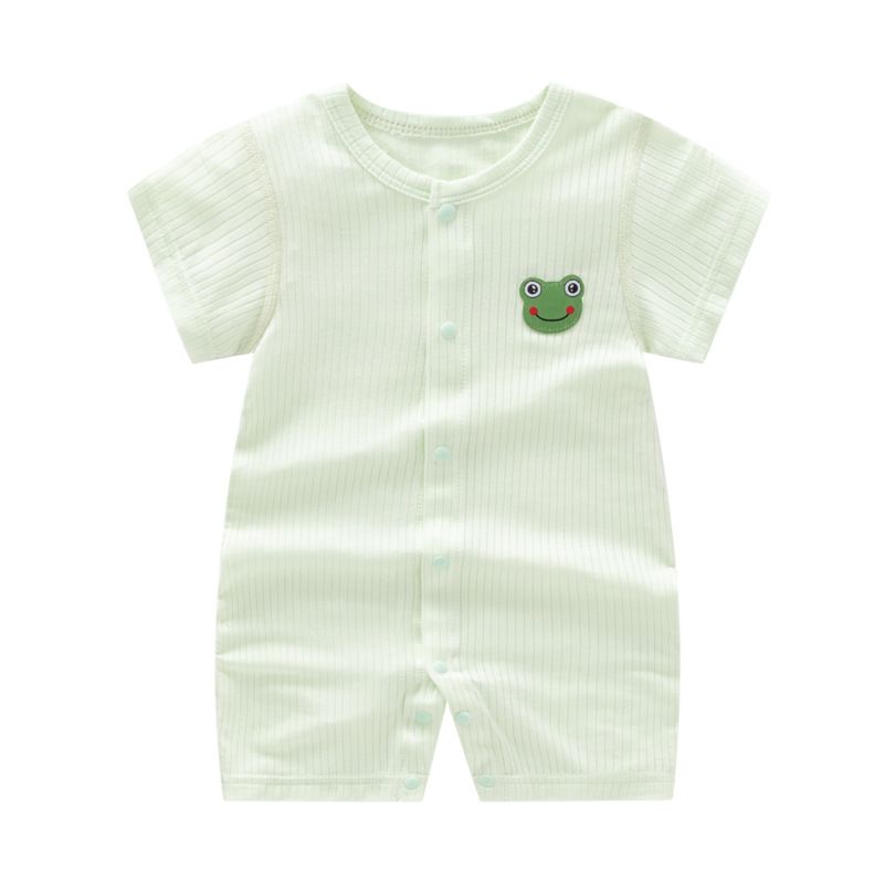 Summer thin short-sleeved Modal onesie baby clothes crawl clothes summer baby folic clothes