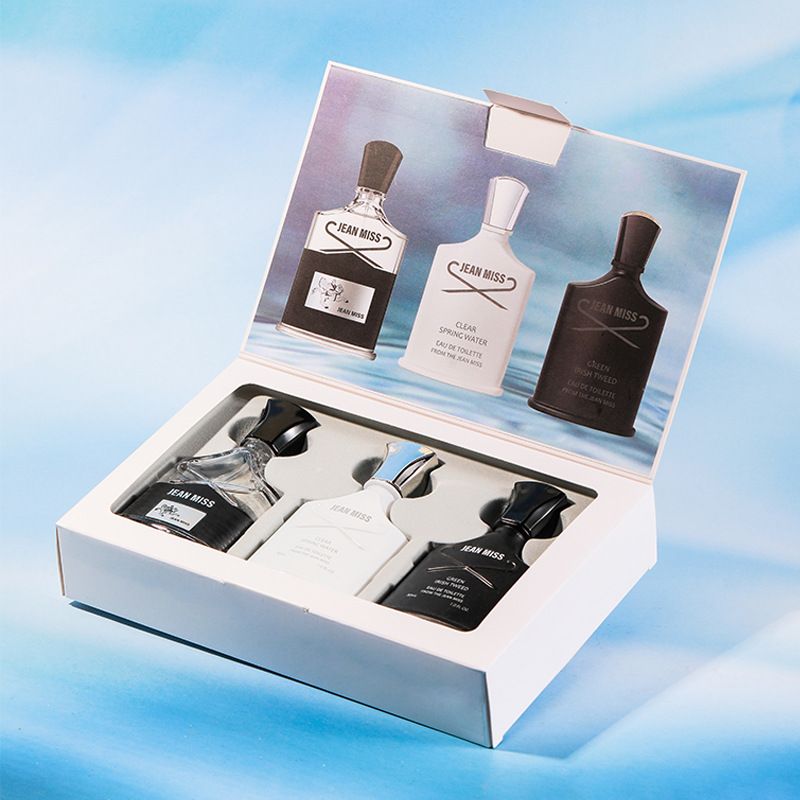 3 PCS Men‘s Perfume Set Pour Homme Perfumes Set Long Lasting Fresh Aromatic Men Different Fragrance Perfumes Gift Set