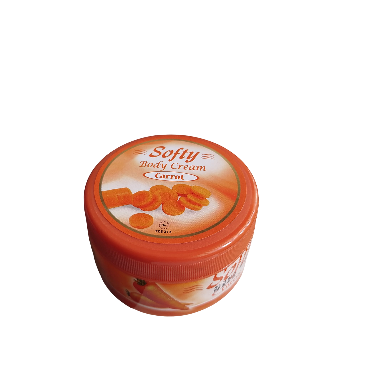 Softy CARROT Body Cream. Moisturizes, Smooths, Softens, Glows, Lightens Dark Spots, Marks, Blemishes & Imperfections.