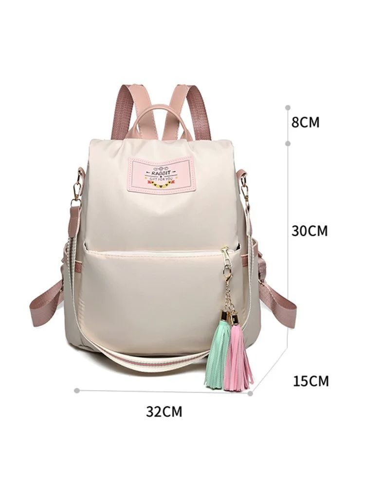 New shoulder bag for women fashionable and trendy Oxford cloth casual backpack large capacity travel bag student backpack