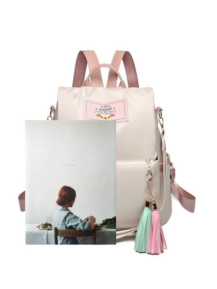 New shoulder bag for women fashionable and trendy Oxford cloth casual backpack large capacity travel bag student backpack