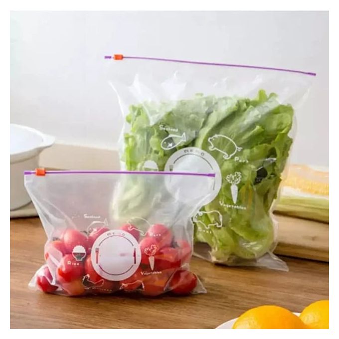 Ziplock Fridge Bags/Food Packaging Bags-20pcs