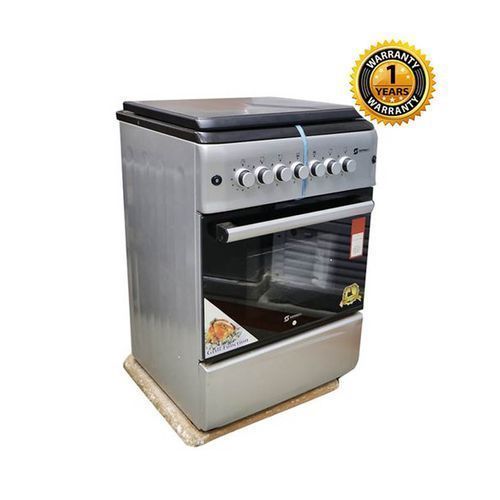 Sayona 4 Gas Standing Cooker With Rotisserie gas Oven 50*55*84cm,4 Gas Burners with rotissele oven Sayona 50×55 4 Gas plate/ Full Gas Standing Cooker with gas oven SGC55G40