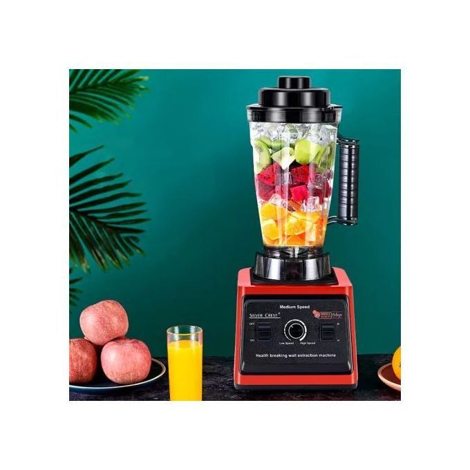 8000W High Speed Silver crest Blender 3L Multifunction 2 in 1 Silver Crest Blender Heavy Duty Commercial Blender SC-9880 for Fruit