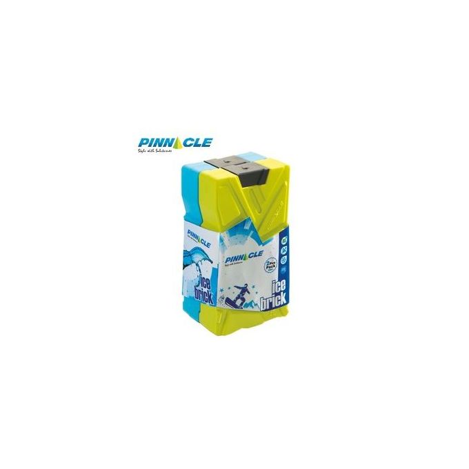Pinnacle cooler box Ice bricks 330ml 2pcs green and blue