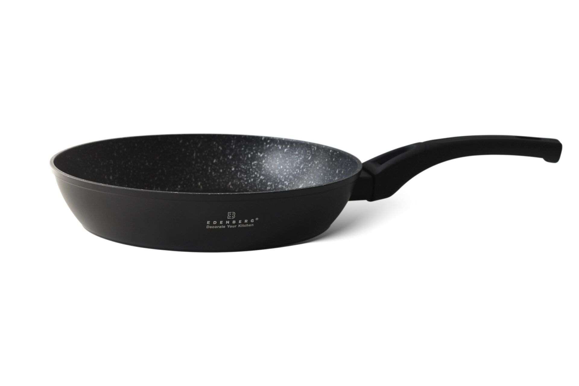 26cm Edenberg frying pan with induction base suitable for all types of electric cooker hobs gas glass ceramic halogen and induction burners