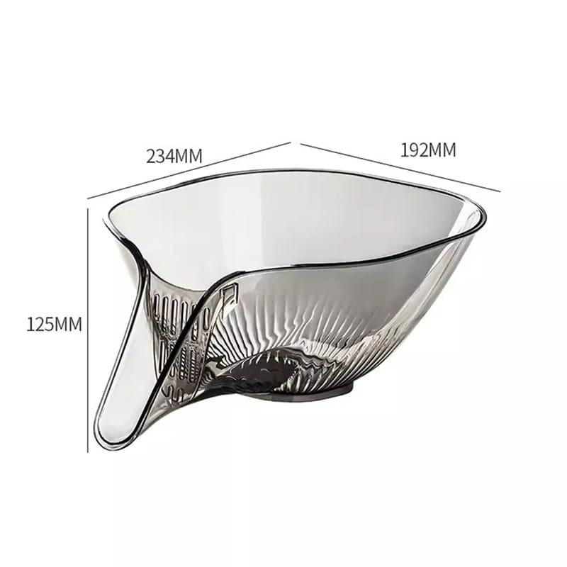New Multifunctional Drain Basket Drain Bowl Household Sink Vegetable Basin Kitchen Rice Washing Machine Colander Fruit Plate