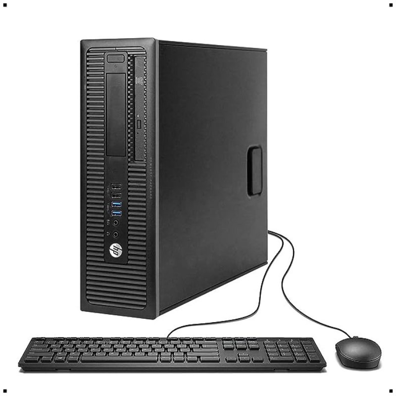 (CHRISTMAS OFFER!!!){FREE GIFT-MOUSE & KEYBOARD} Refurbished HP EliteDesk 800 G1 Intel Core i5 4th Gen 3.2Ghz 8GB RAM 500GB HDD Windows 10 Pro Desktop Tower (CPU + Keyboard +Mouse)