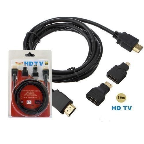 3 In 1 HDTV Cable Micro/ Mini Hdmi To HDMI