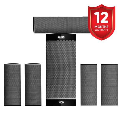 VON VES3005FS Subwoofer 5.1CH, Bluetooth,USB - 300W