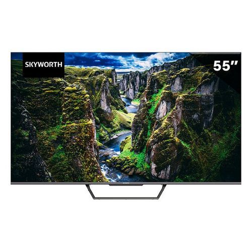 Skyworth 50SUE9500, 50″ 4K QLED 2022 Frameless Smart Android TV – Black