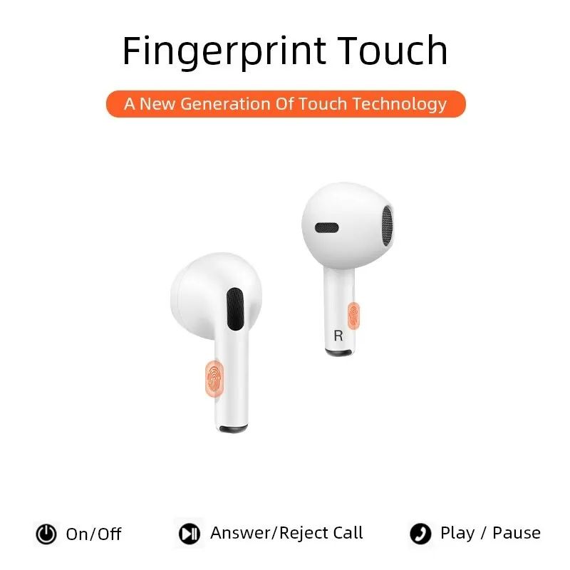 PRO 6 Wireless Bluetooth  Earphones 5.0 Bluetooth Protocol Earplug Type Strong Endurance Gaming Competitive Headphones TWS Running