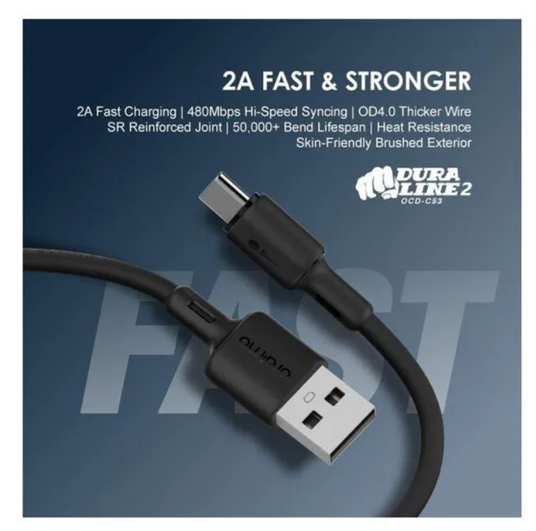 oraimo Duraline 2 1M 2A Cable