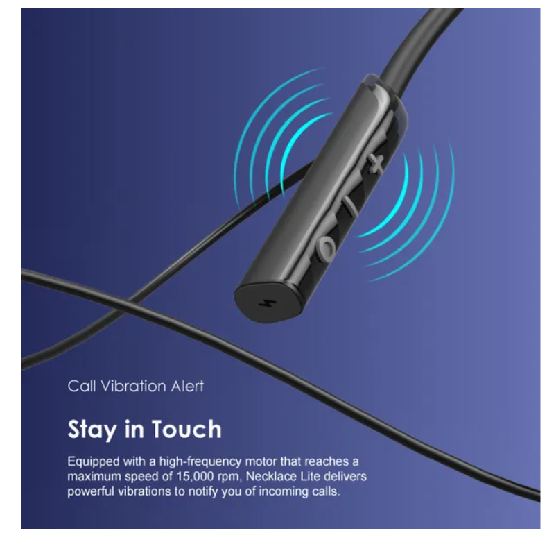 oraimo Necklace Lite Call Vibration Wireless Headphones