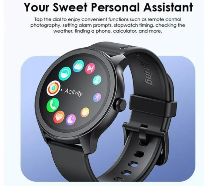 oraimo Watch 2R 1.39" TFT IP68 BT Calling S24-hour Health Monitoring  Water Resistance Smart Watch