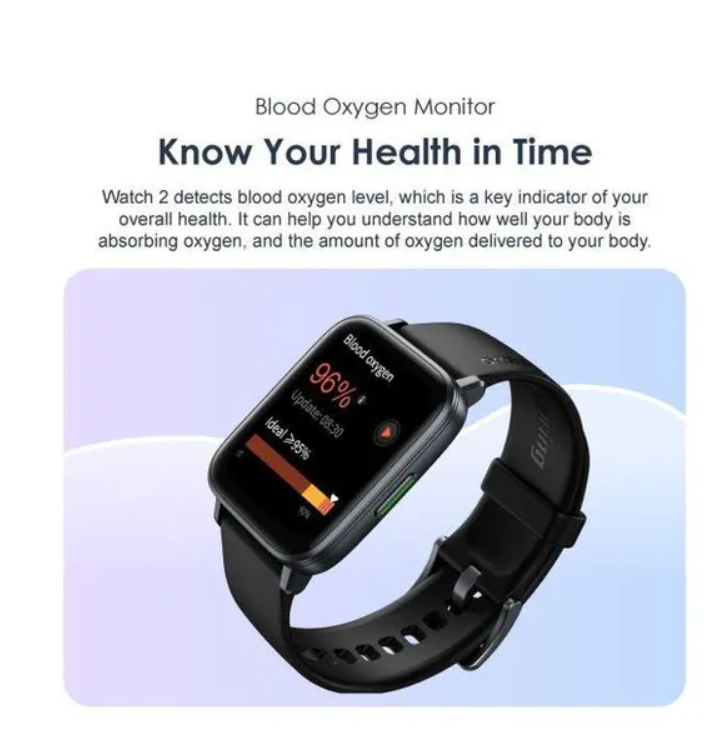 oraimo Watch 5 1.69″ LCD IP67 Smart Watch
