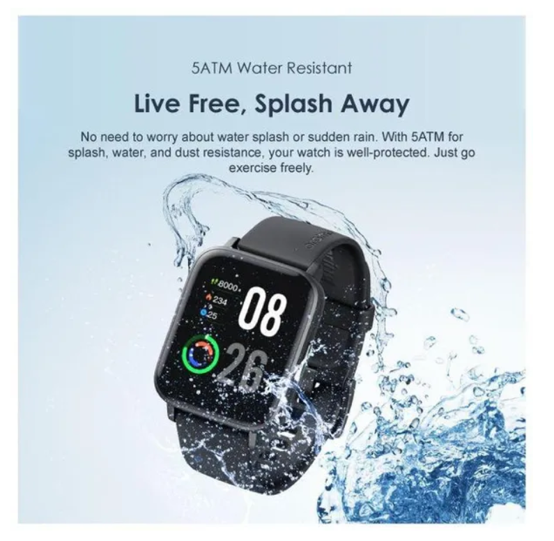 oraimo Watch 5 1.69″ LCD IP67 Smart Watch