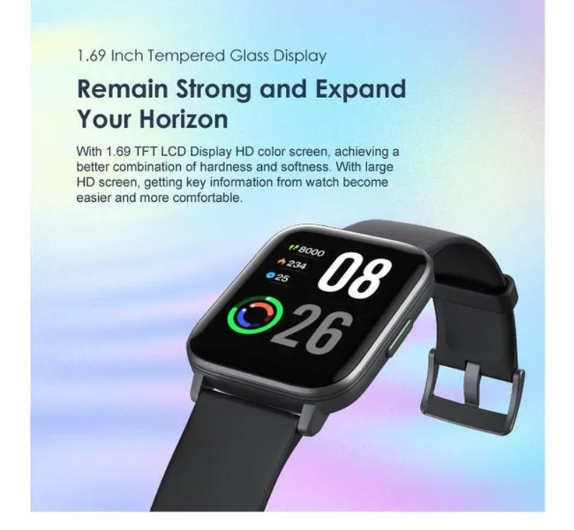 oraimo Watch 5 1.69″ LCD IP67 Smart Watch