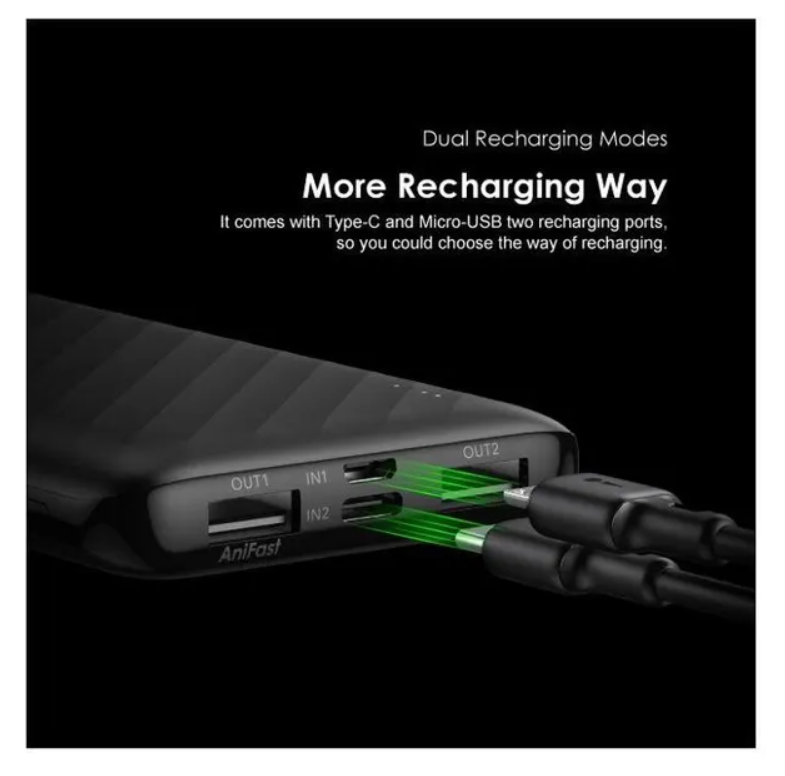 oraimo Toast 10 Flash 10000mAh 12W Power Bank