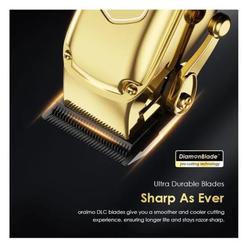 oraimo Smart Clipper 2 Gold Professional Hair Clipper
