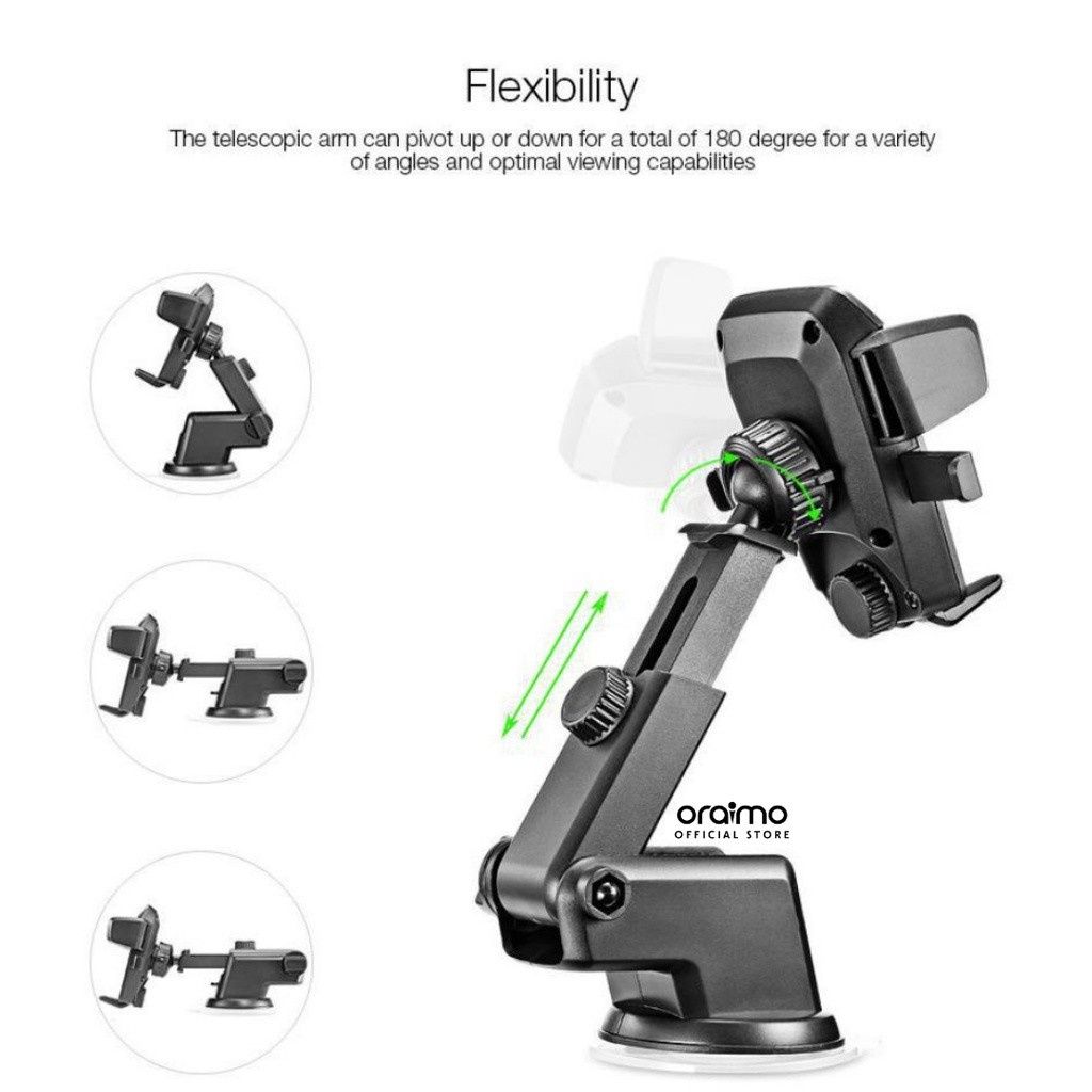 ORAIMO OCM-12 Universal Car Dashboard Phone Stand Holder In Car Handphone Fon Holder Car