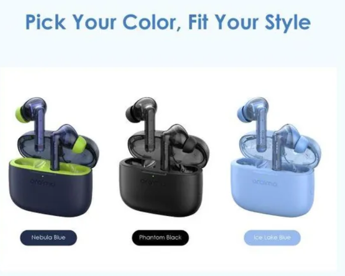 oraimo FreePods Lite ENC True Wireless Earbuds with 40-Hr Long Playtime