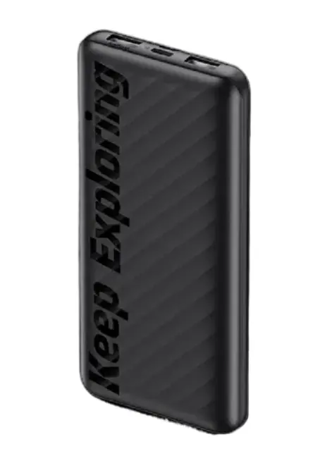 oraimo Toast 10 Flash 10000mAh 12W Power Bank which is Widely Compatible & 2.4A Max Fast Charging