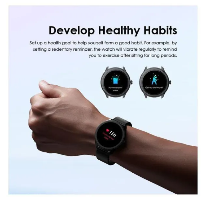 oraimo Watch 2R 1.39" TFT IP68 Smart Watch Bluetooth Call, 7 Days Battery Life, 24-hour Health Monitoring &120 Sport Modes