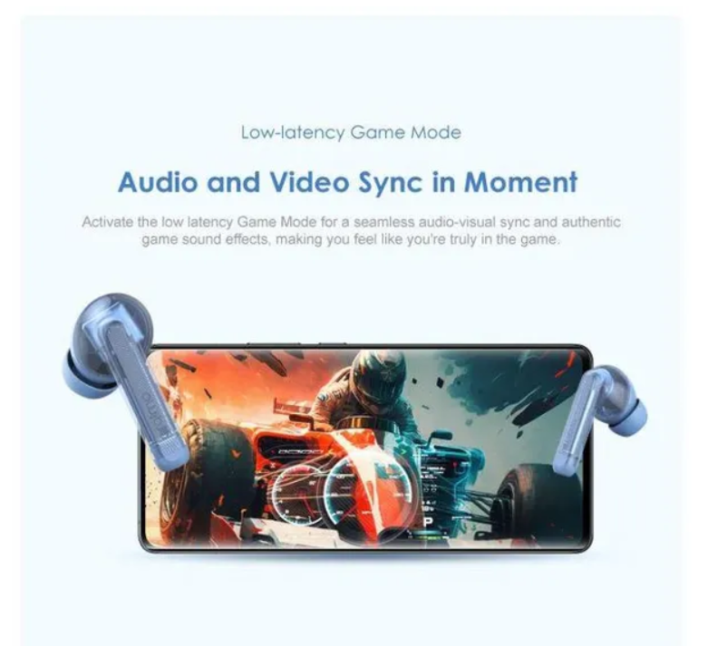 oraimo FreePods Lite ENC True Wireless sports Earbuds with  40-Hr-Long Playtime & HD Voice in Calls & IPX4 waterproof, Bluetooth earphones
