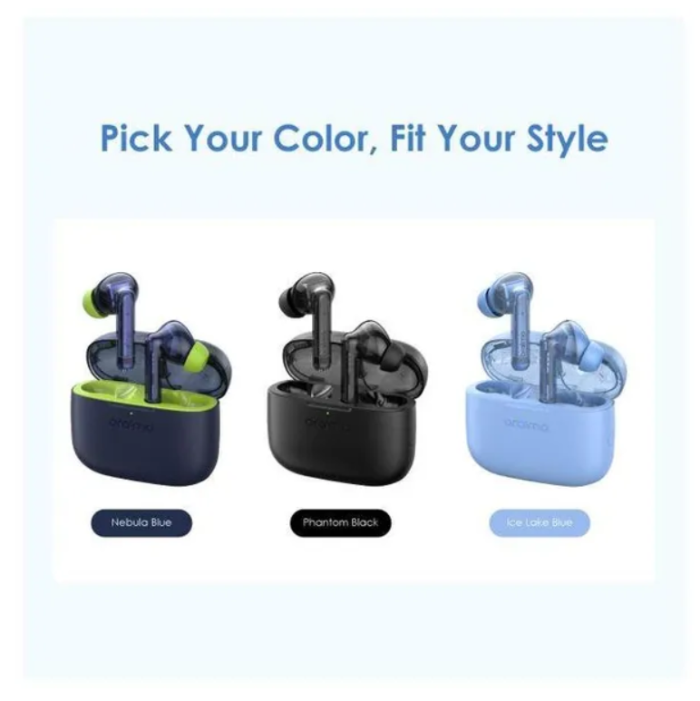 oraimo FreePods Lite ENC True Wireless sports Earbuds with  40-Hr-Long Playtime & HD Voice in Calls & IPX4 waterproof, Bluetooth earphones