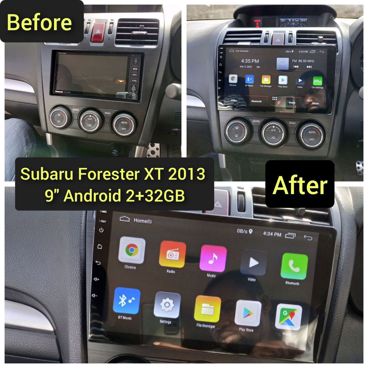 2013 Subaru Forester XT Radio 9" Android