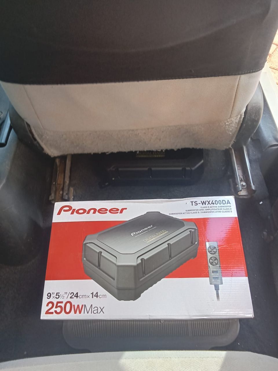 Pioneer DIGITAL BASS Space Saving Underseat Subwoofer