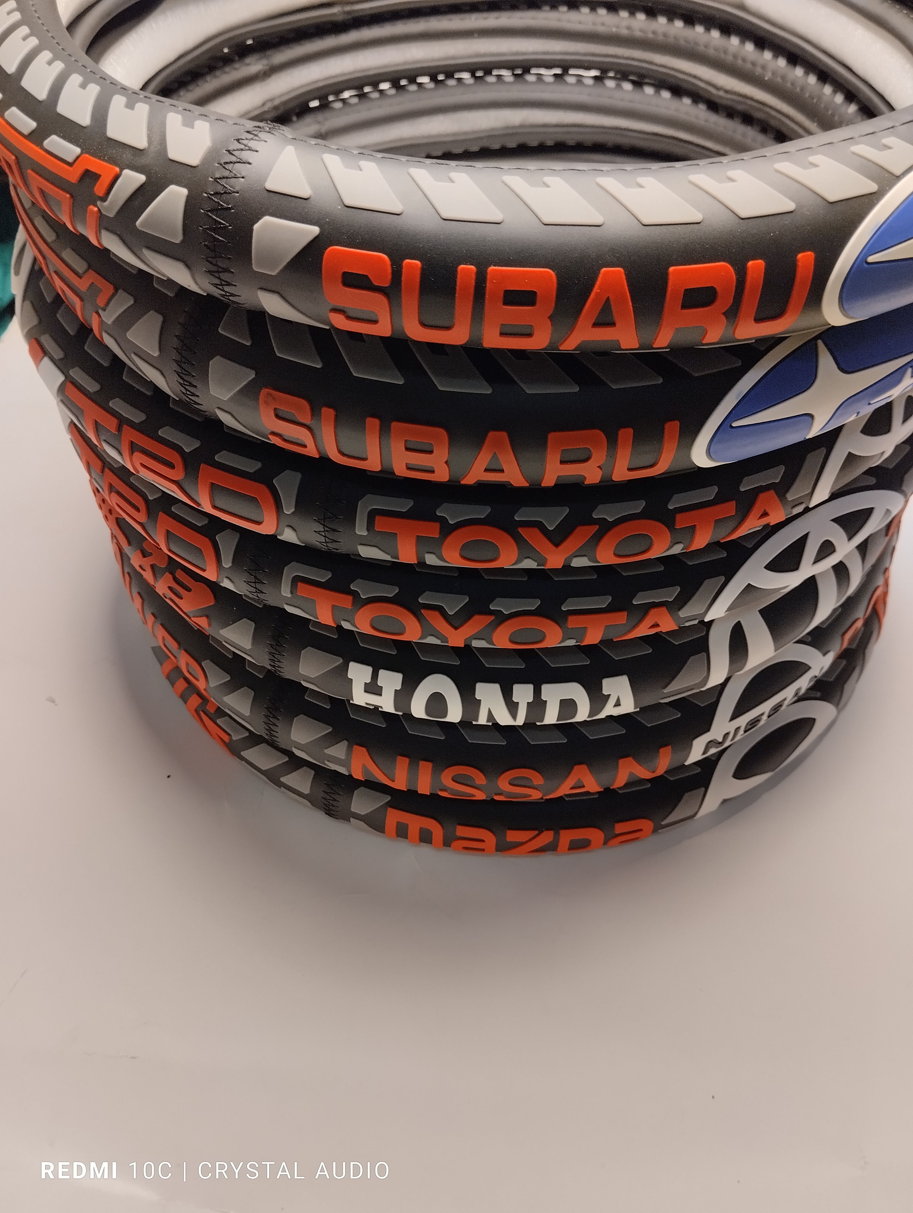 BRANDED STEERING WHEEL