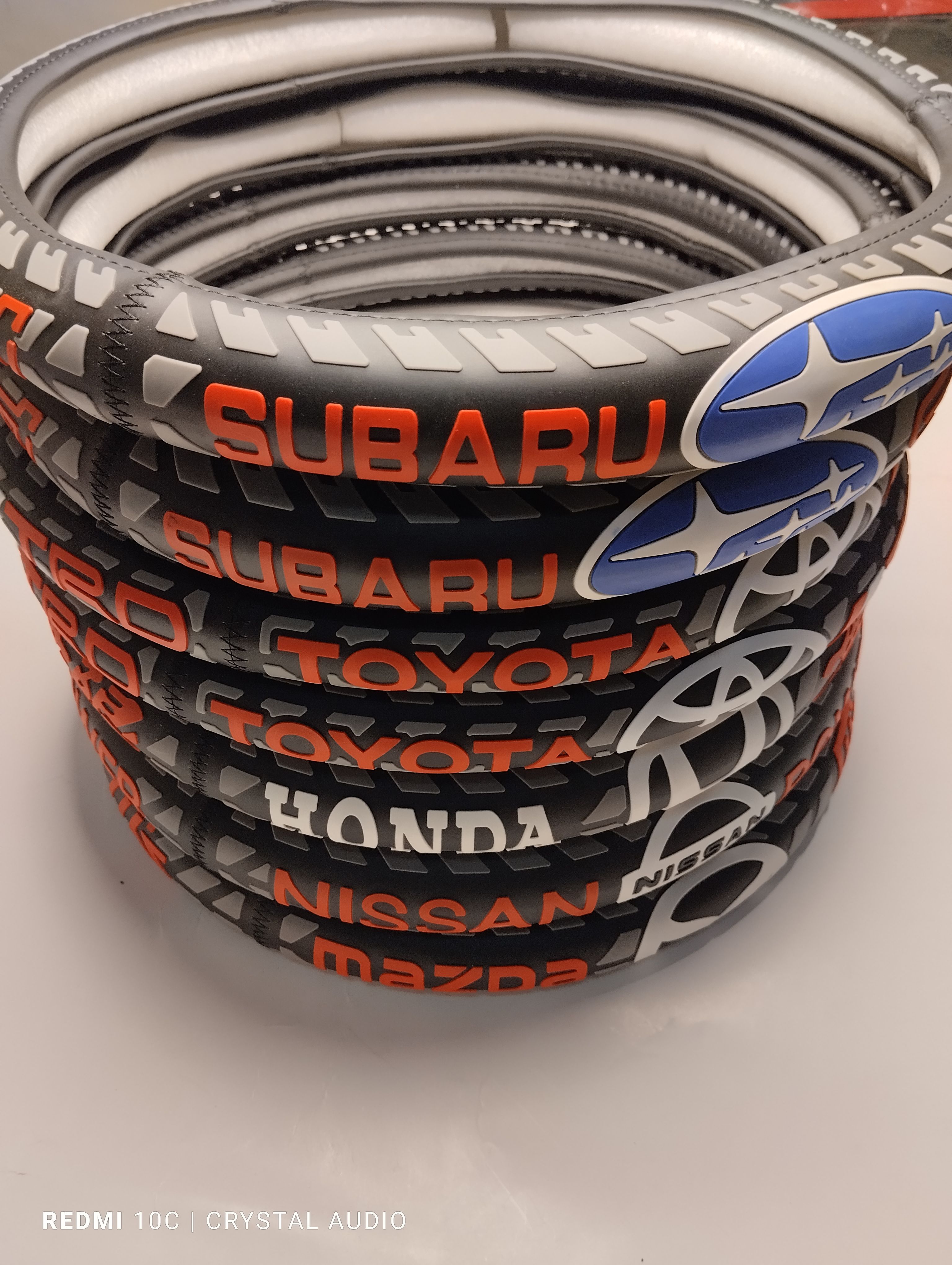 BRANDED STEERING WHEEL