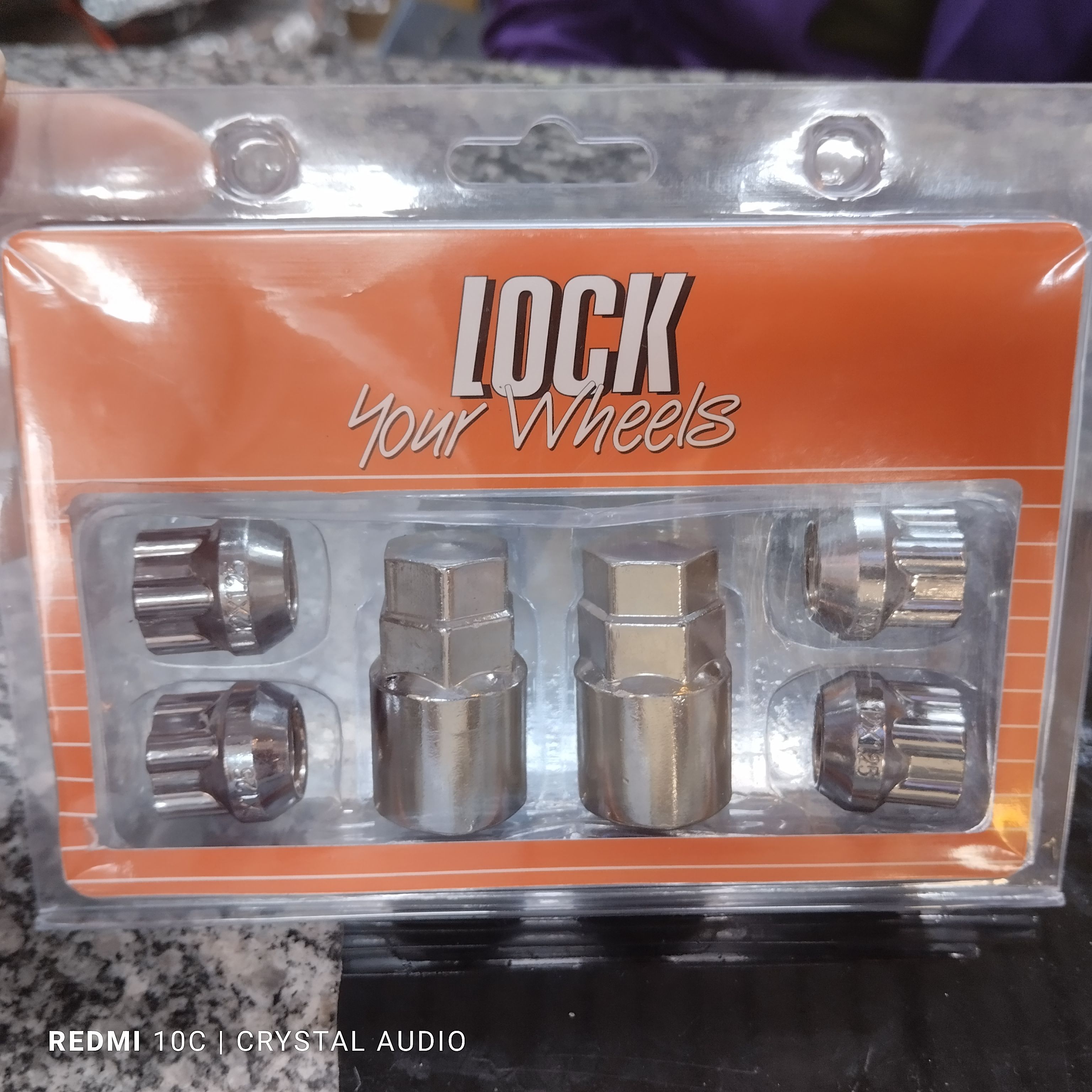 Universal Wheel Lock Knuts size 1.5 suitable for Toyota Mazda Honda Ford Daihatsu