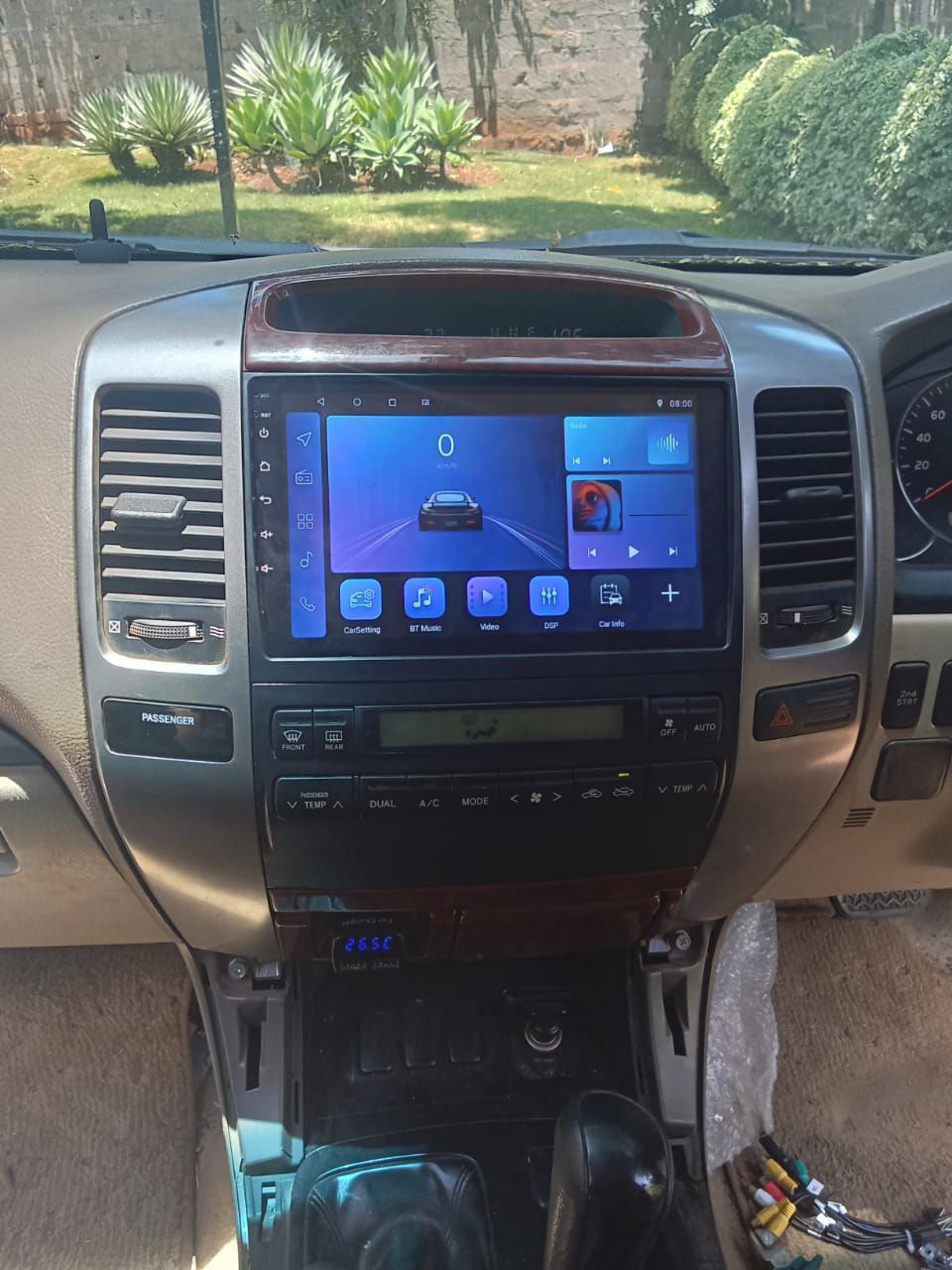Prado J120 fitted with 9" Android Radio system 2+32GB with Carplay & Android auto
