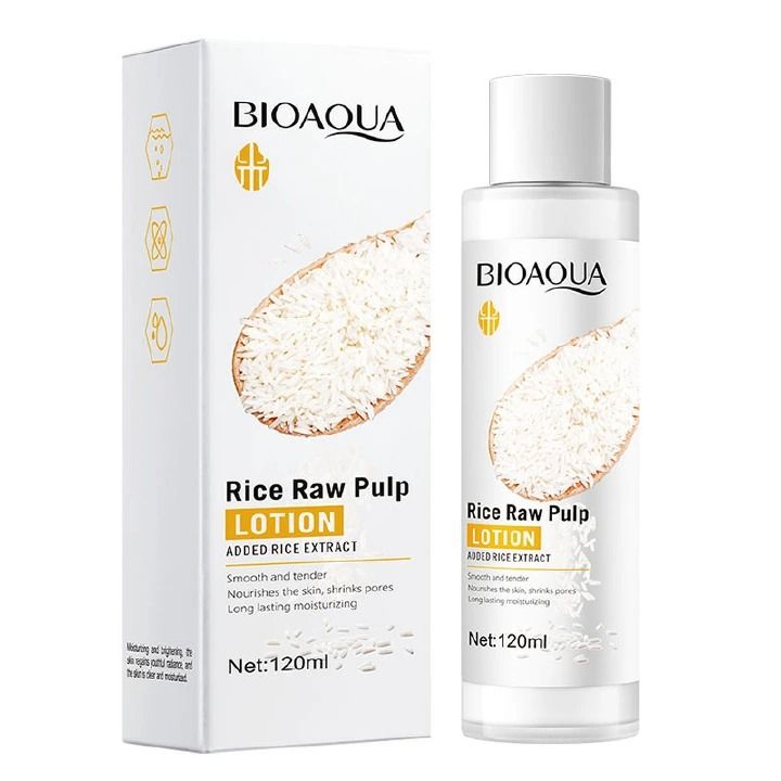 Rice Raw Pulp Skin Care Sets & Kits Facial Cleanser + Moisturizing lotion + Face Essence +Face Toner +Eye Cream + Masks +Lipstick + Hand Cream complete set 27pcs                                      .