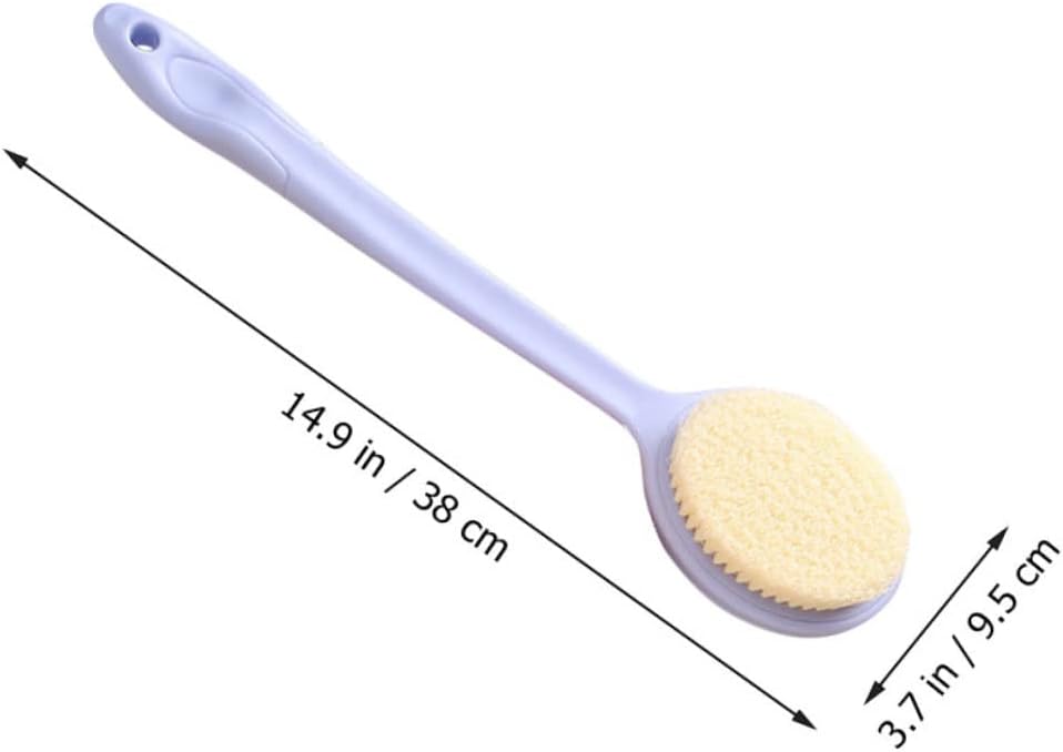 Back Scrubber Toddler Faucet Extension Bath Scrubber Shower Bath Body Brush Back Brush Radiant Skin After Shower Patriotic Headband Women Scrubbers Long Handle more effective than using your hand    .