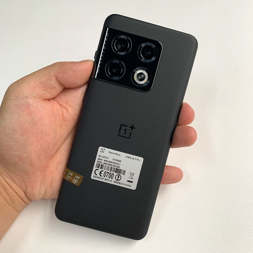 Refurbished Phones OnePlus 10 Pro 5G Mobile Phones Dual SIM NFC 6.7'' 8GB RAM 128/256GB ROM 48MP+50MP+32MP Snapdragon 8 Gen 1 SmartPhones