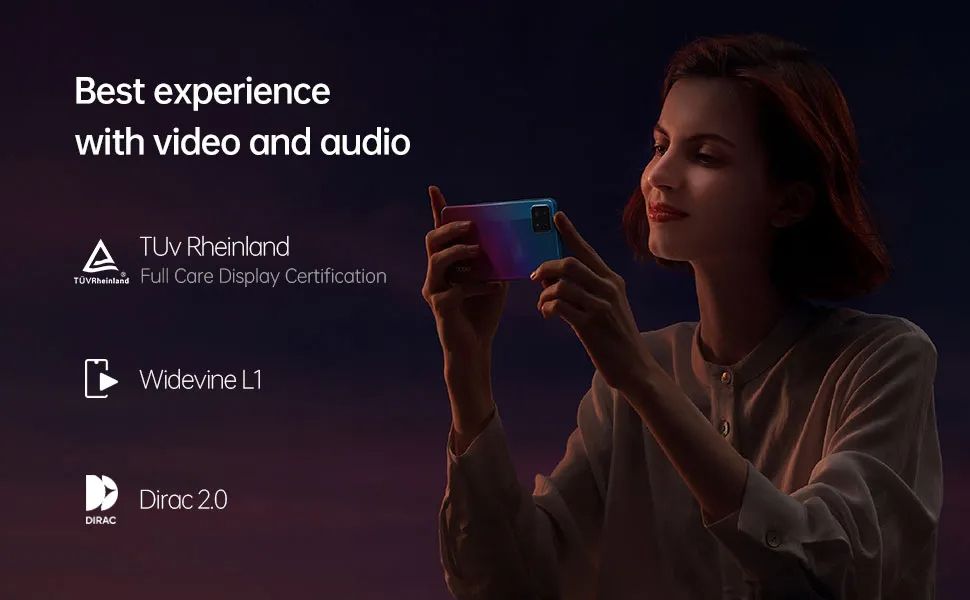 Refurbished Phones Oppo A73 5G Phones 6.5" 128GB+8GB 16.0MP 4040mAh single SIM NFC Fingerprint with Face Unlock Type-C Charge Smartphones
