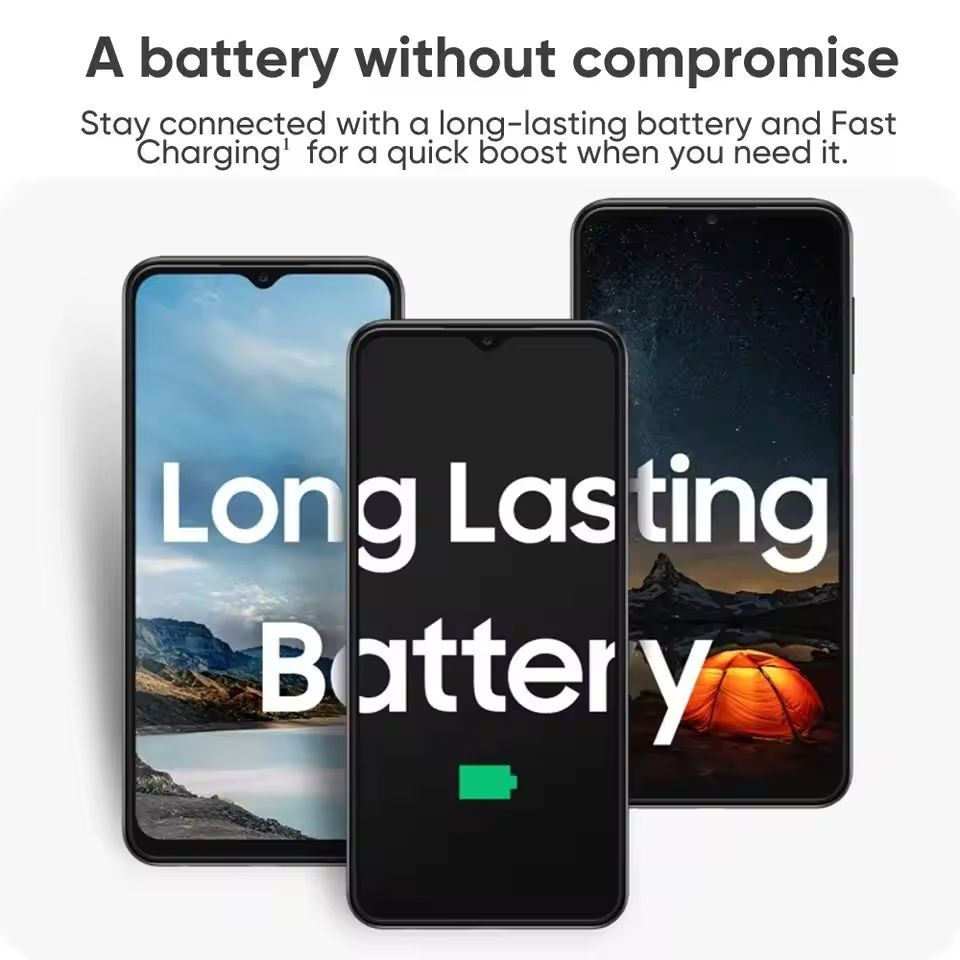 Refurbished Samsung Galaxy A13 5G Smartphones 128B+4GB 6.6-inch AMOLED display 50MP+8MP rear quad camera 5000mAh Type-C fast charging fingerprint unlocking Smartphones