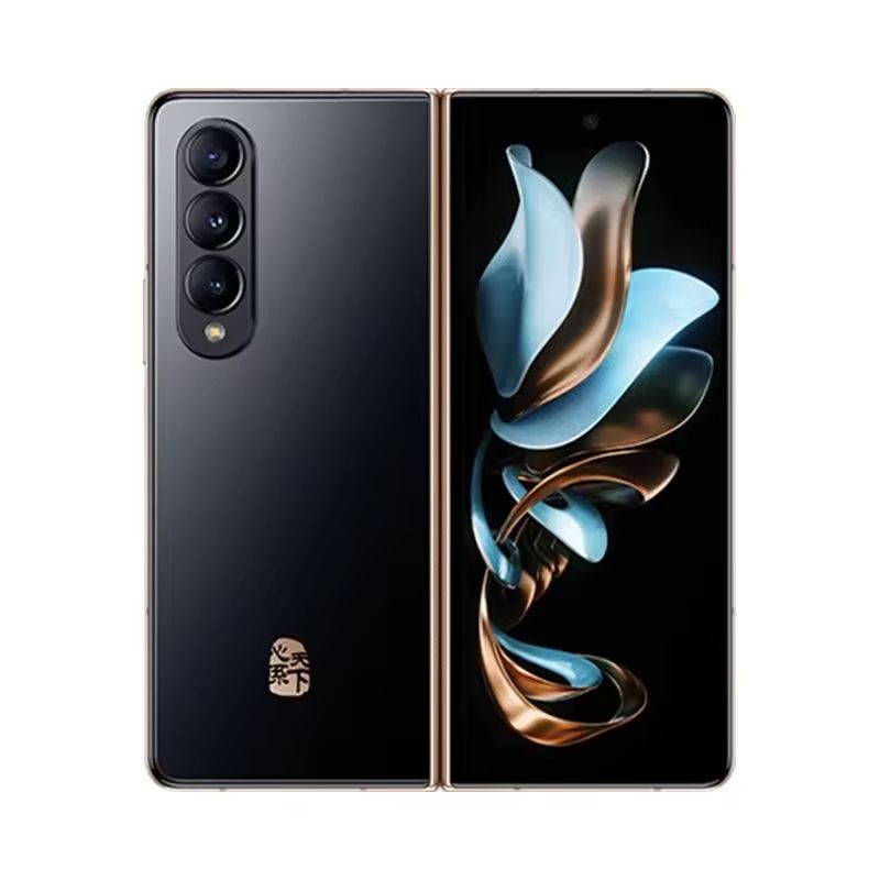 Refurbished Samsung Z Fold3 5G Smartphones Upgrade W23 Appearance System 256GB/512GB 7.6inch 120Hz AMOLED Folding Screen 12MP+10MP Rear Three Camera 4400mAh Fingerprint Unlocking Dual Card Smartphones
