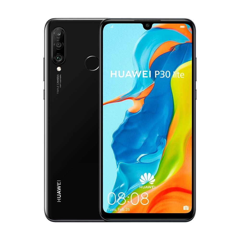 Refurbished HUAWEI P30 lite Smartphones 256GB+6GB 6.15 inch LCD display 48MP+24MP rear triple camera 3340mAh Type-C fast charging Fingerprint Unlocking Dual Card Smartphones