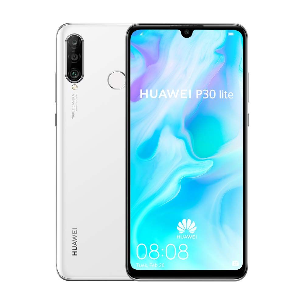 Refurbished HUAWEI P30 lite Smartphones 256GB+6GB 6.15 inch LCD display 48MP+24MP rear triple camera 3340mAh Type-C fast charging Fingerprint Unlocking Dual Card Smartphones