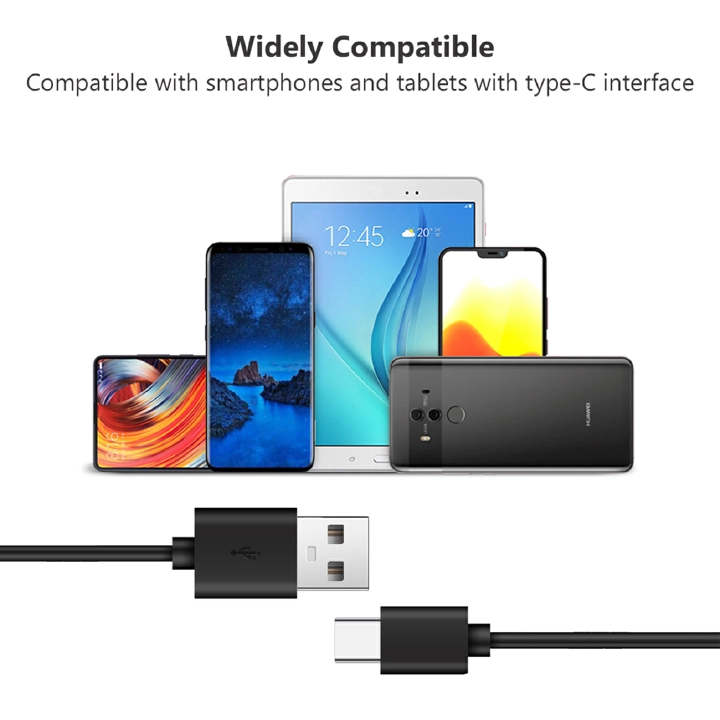 PAFEL USB Data Cables 1M Type-C 5A Fast Charging Data Cable Suitable for Android Mobile Phones Charging Cable for Samsung Huawei Mobile phone data cables