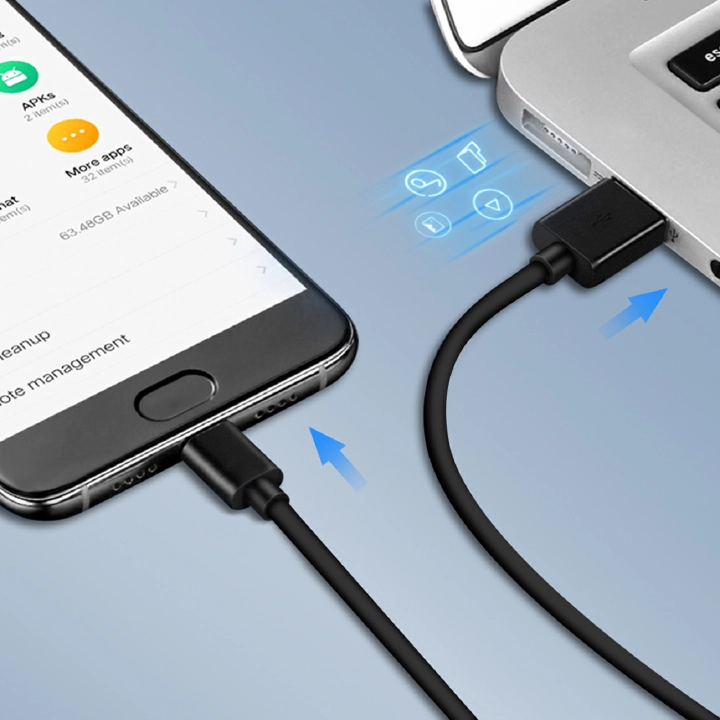 PAFEL USB Data Cables 1M Type-C 5A Fast Charging Data Cable Suitable for Android Mobile Phones Charging Cable for Samsung Huawei Mobile phone data cables