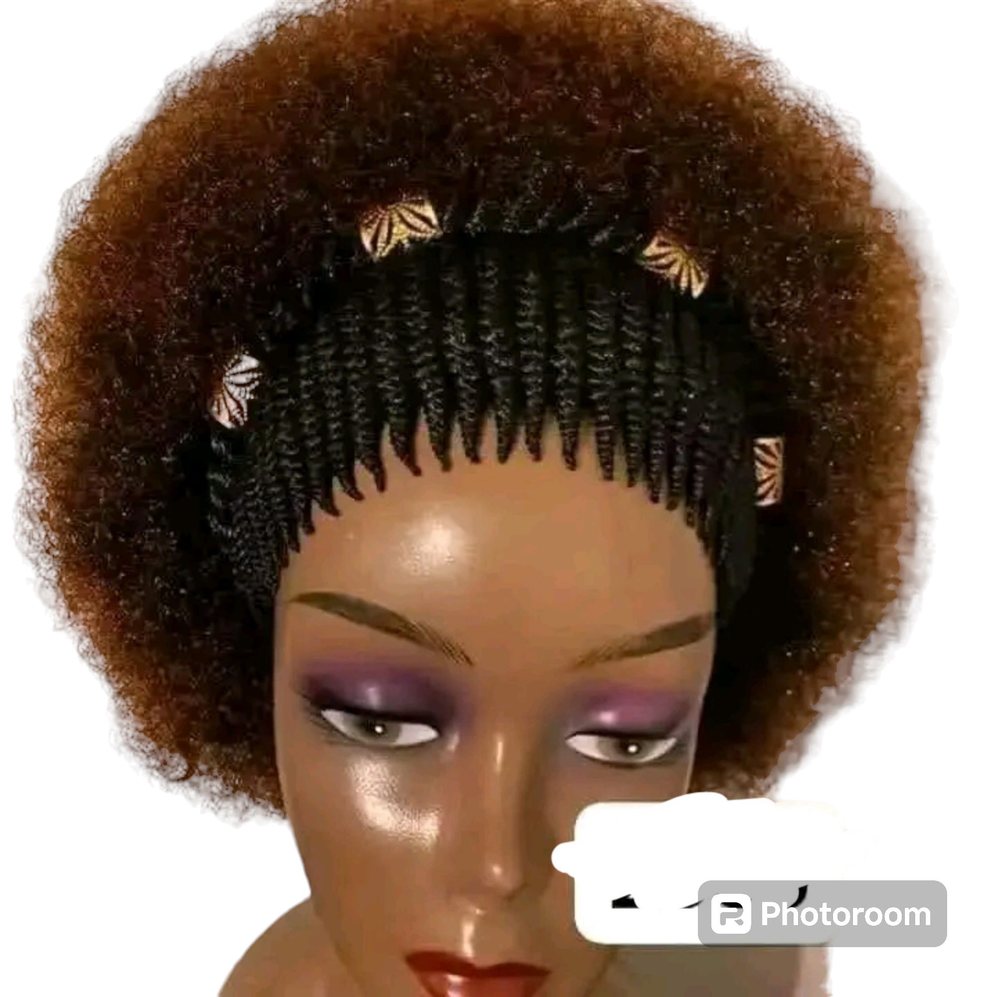 Ghanian Afro baby wig